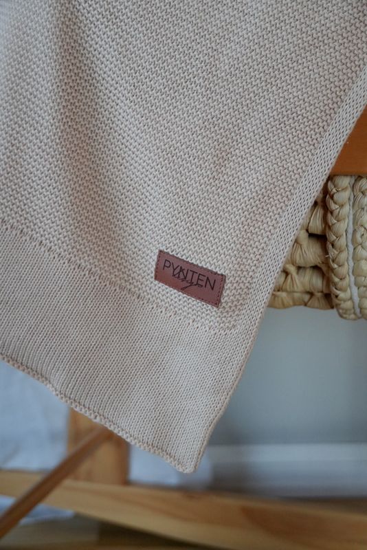 Rille babyteppe - desert beige