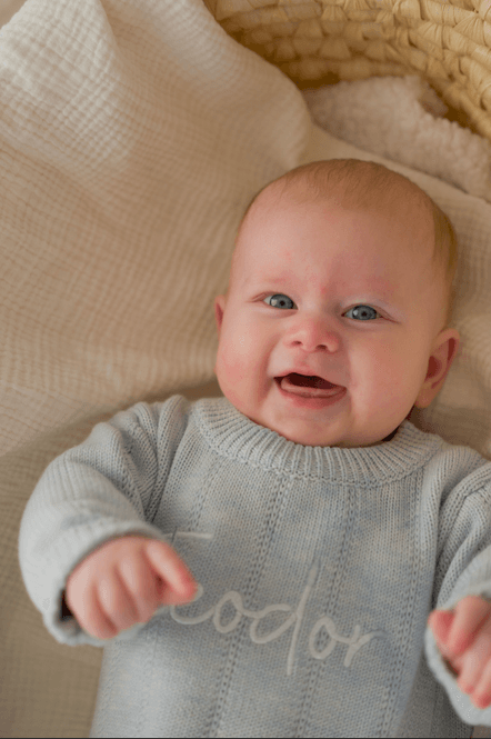 Hovedbilde Tiny romper - blue whisper