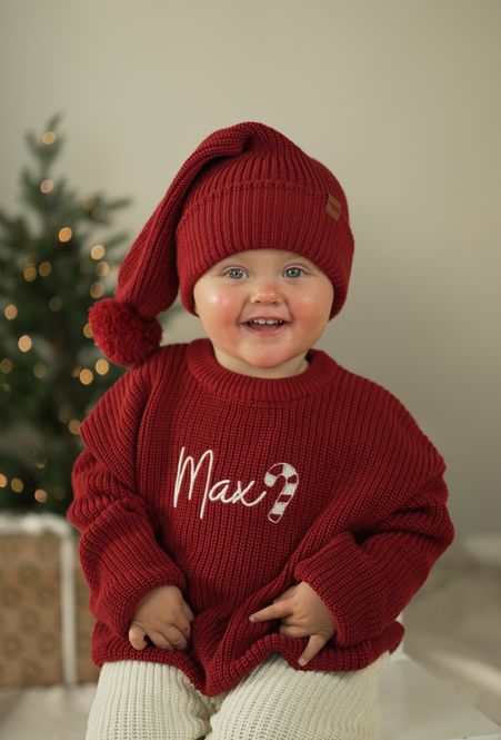 Hovedbilde Knit genser - cranberry