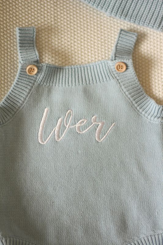 Breeze romper - powder blue