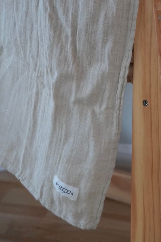 Bamboo babyteppe musselin - neutral sand