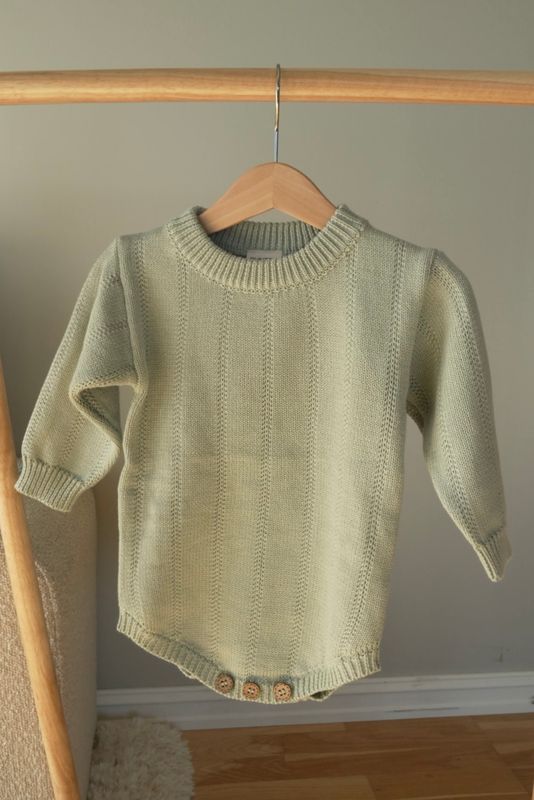 Tiny romper - minty breeze