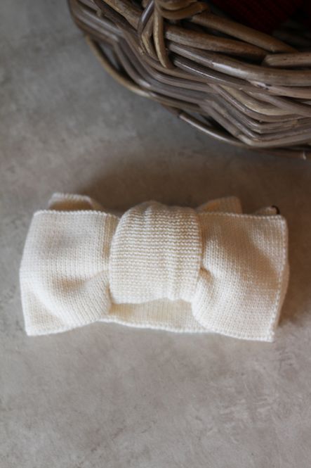 Hovedbilde Knit pannebånd med sløyfe - ...