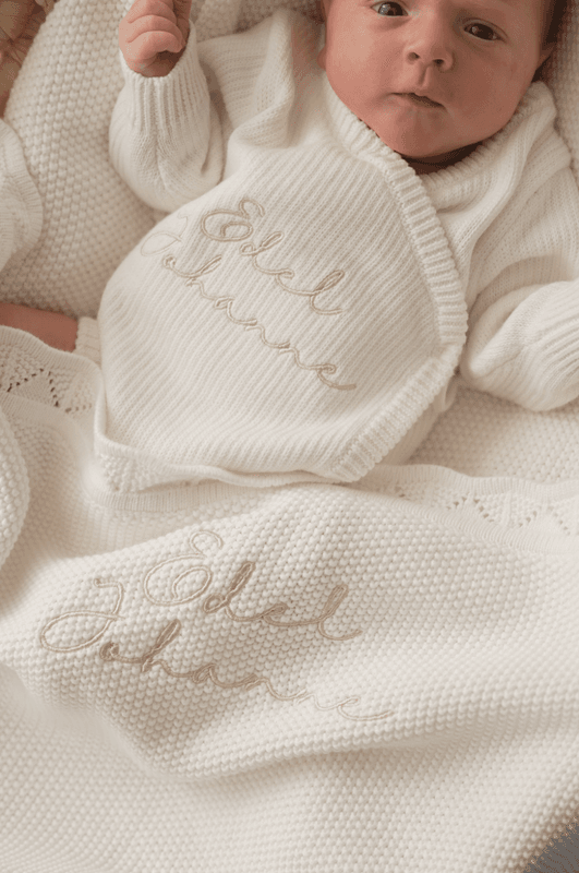 Soft babyteppe - white