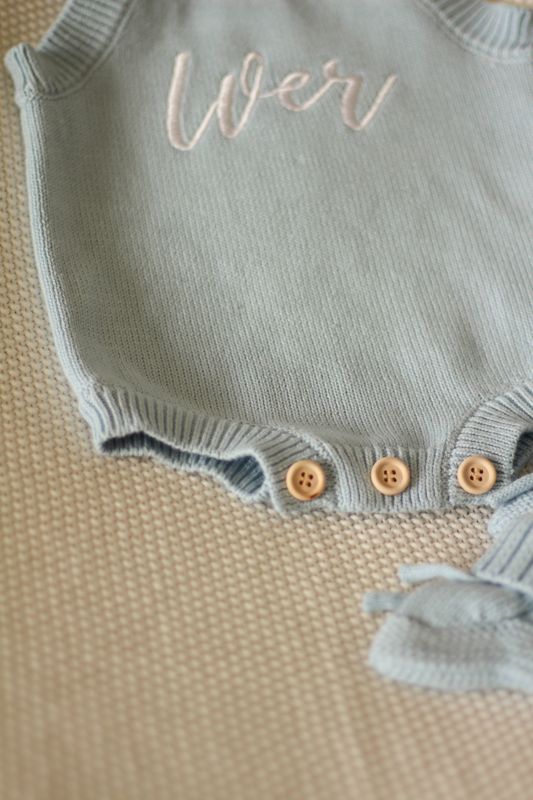 Breeze romper - powder blue