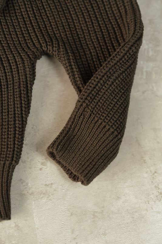 Knit bukse barn - brown
