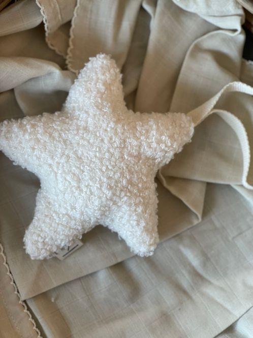 Hovedbilde Bouclé smokkekos - star cream