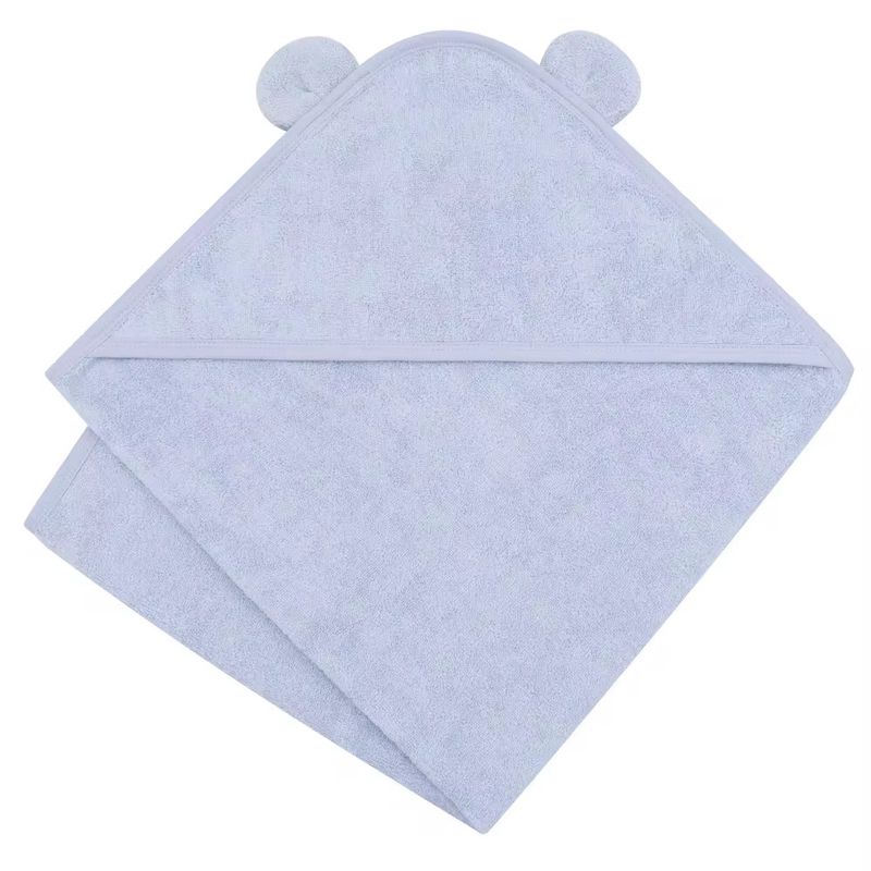 Badehåndkle med hette - blue