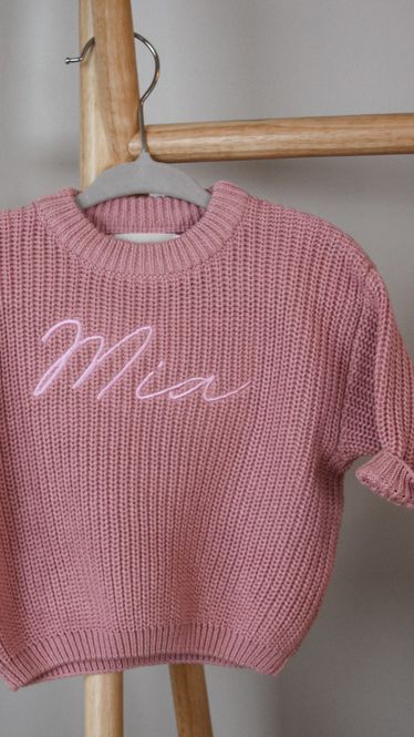 Hovedbilde Knit genser barn - rose